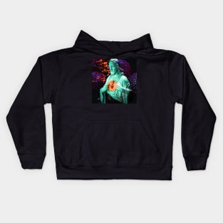 Open Your Sacred Heart Kids Hoodie